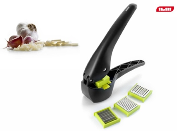 Пресс для чеснока пластик, 3 насадки I