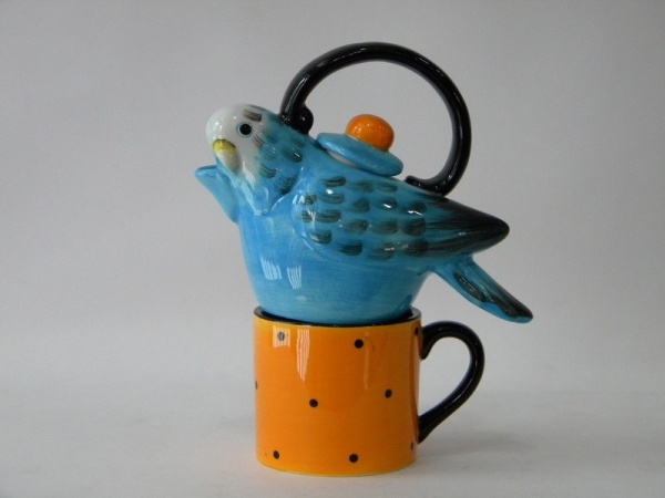 Набор чайный 3 предмета  Blue Parrot