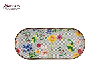 Блюдо прямоугольное 33*15см. белое, Contessa