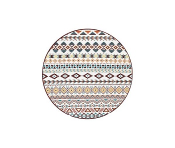 Тарелка 23см. Ацтека