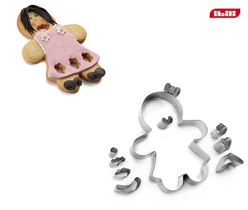 Форма для пряника 14см. Девочка