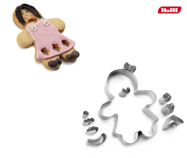 Форма для пряника 14см. Девочка