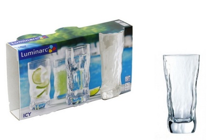 Стакан 3шт 400мл Icy