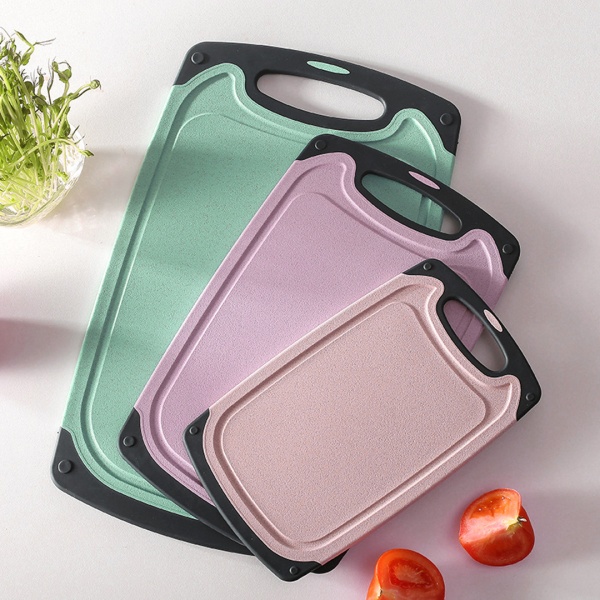 Доска пшеничная солома 44*28*0,5см зеленая