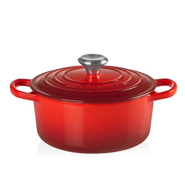 Кокот 24см 4,2л красный