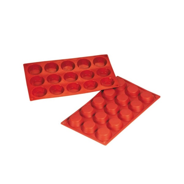 Форма для выпечки силикон. 15 ячеек тарталетка L