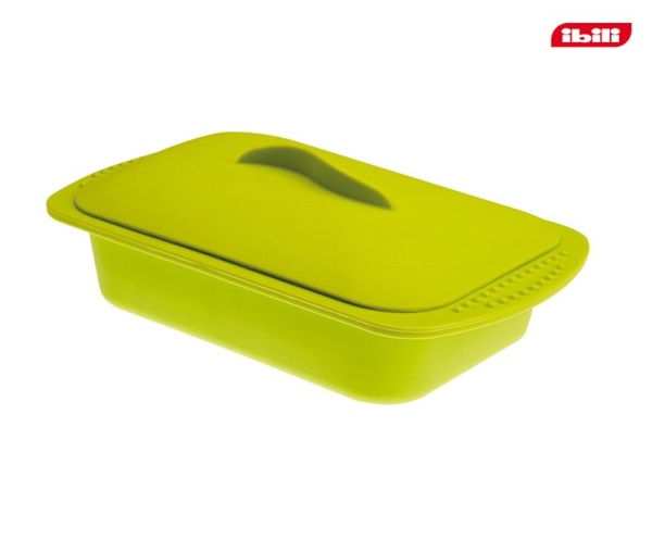 Кастрюля для духовки силикон 2,5л.