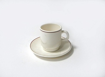 Кофейная пара 90мл. кремовая Bordo