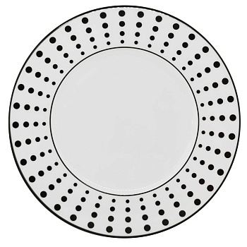 Тарелка 21см. Cheers Dots