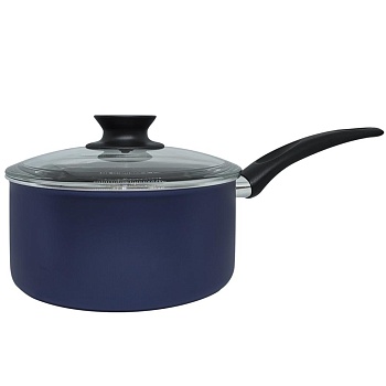 Ковш с крышкой антипригарный 18см Turtle