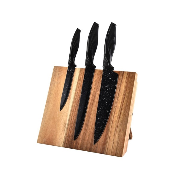 Подставка для ножей складная 23,5*21см акация