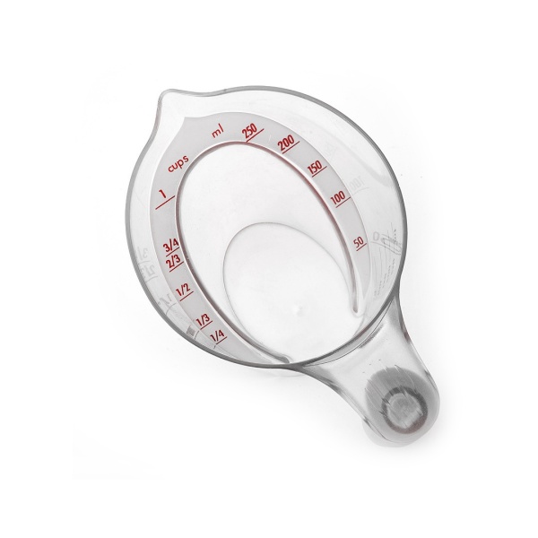 Кружка мерная пластик, 250 мл. 15*9 см.