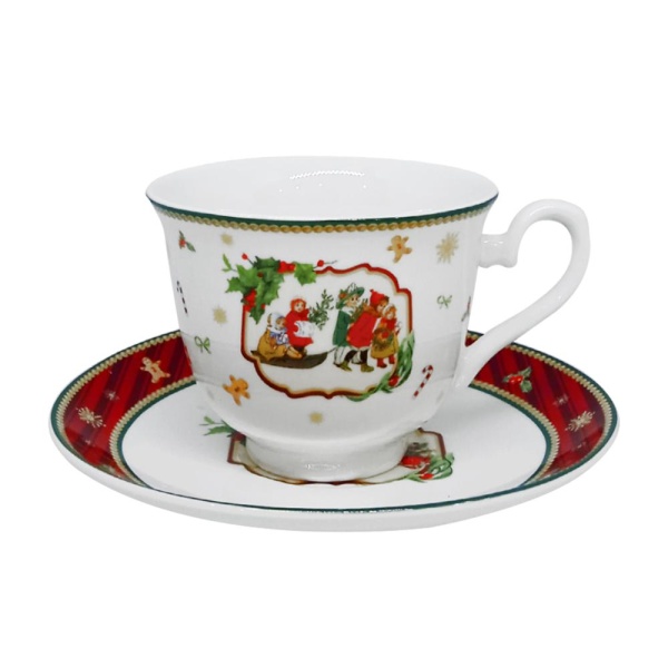 Чайная пара 220 мл, Рождество