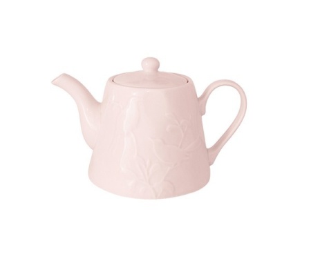 Чайник 1,3л. розовый Птицы