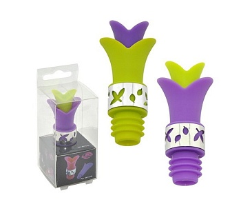 Пробка для бутылки двойная Лилия