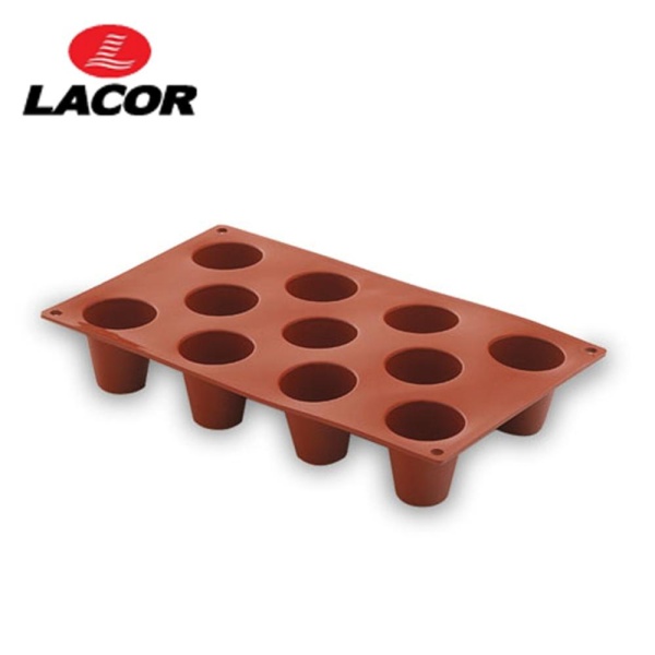 Форма для выпечки силиконовая 11 ячеек цилиндр