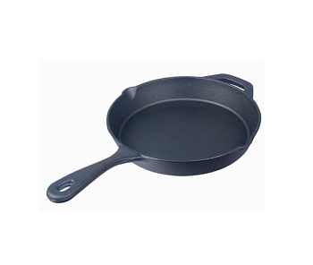 Сковорода чугун 24см. слив