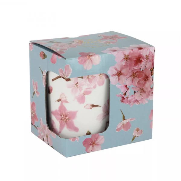 Кружка 330 мл., голубая Сакура