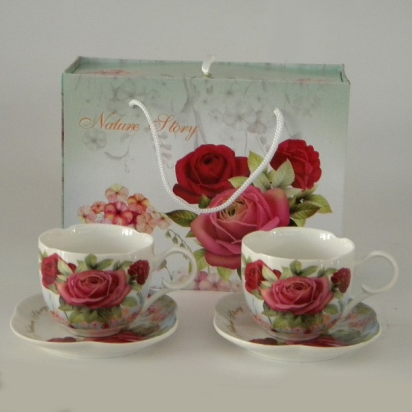 Чайные пары 2 персоны Розы