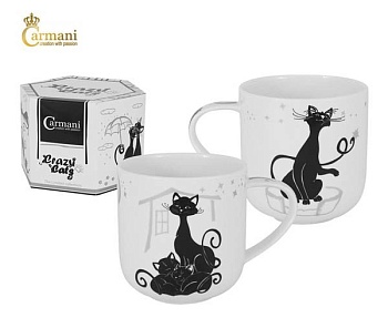 Бульонница 500мл. Crazy Cats Кошка с котятами