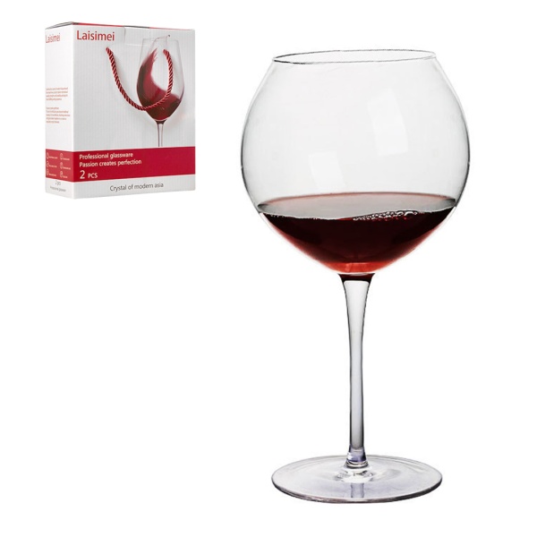 Рюмка хрустальная 660мл. 2шт Ruida