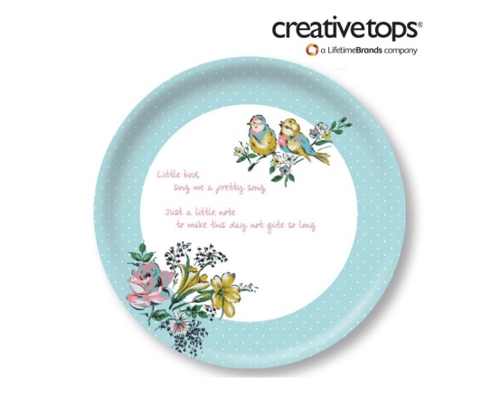 Поднос круглый Bird Song