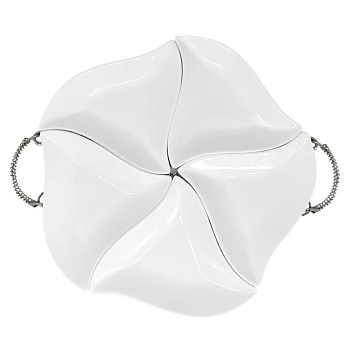 Менажница 5отделений 24см металлическая подставка Flower