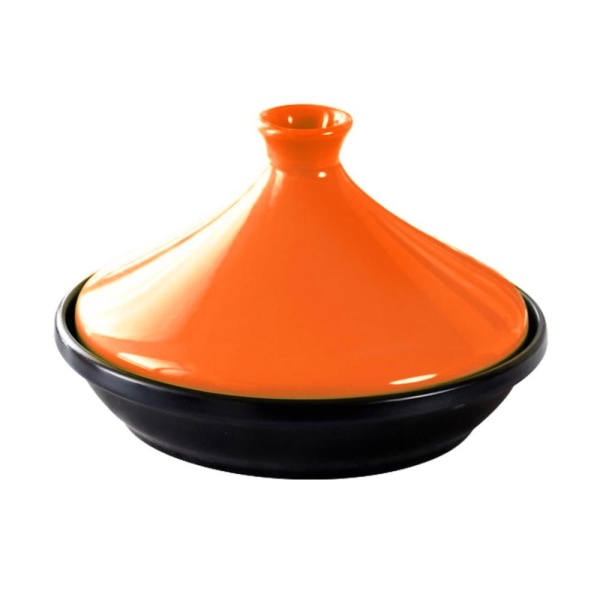 Тажин керамический 24*15,5см, оранжевый