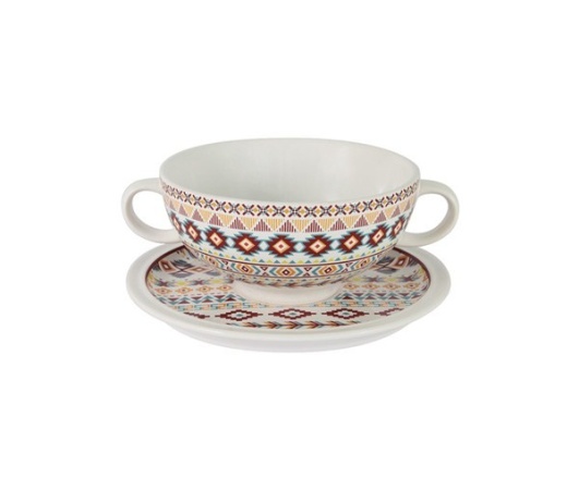 Бульонница 2 предмета 0,5л. Ацтека