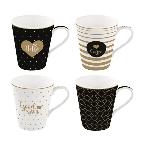 Кружка 4 шт Доброе утро