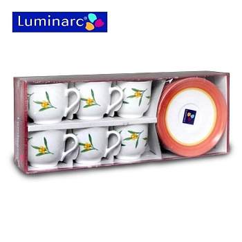 Набор чашек 220мл 6шт Mimoza