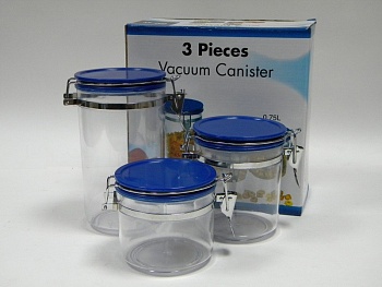 Набор банок 3 предмета круглый