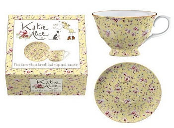 Чайная пара 2 предмета Yellow Ditsy Floral Чайная пара 2 предмета Yellow Ditsy Floral