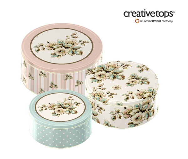 Набор банок 25*22*20см. 3 предмета Cottage Flower Набор банок 25*22*20см. 3 предмета Cottage Flower