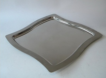 Блюдо квадратное, 32,5*32,5см. сатин