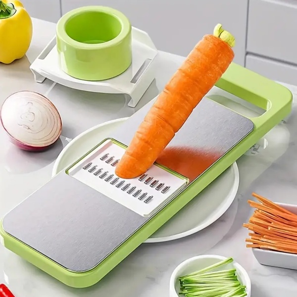 Терка с защитой, 6 насадок