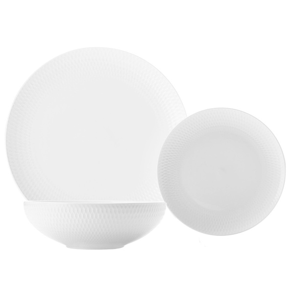 Сервиз столовый 12 предметов 4 персоны Даймонд