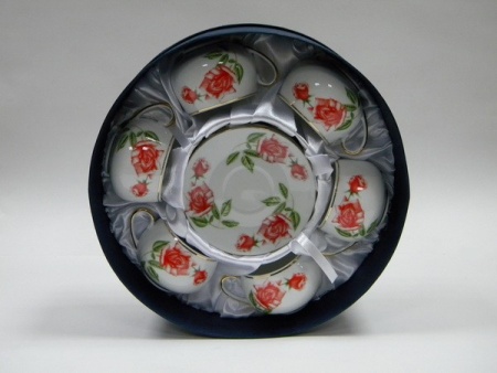 Набор чайный 12 предметов Розы