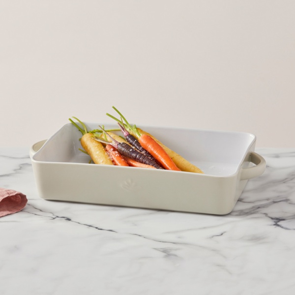 Лоток прямоугольный 3л 31*21см кремовый Moderna