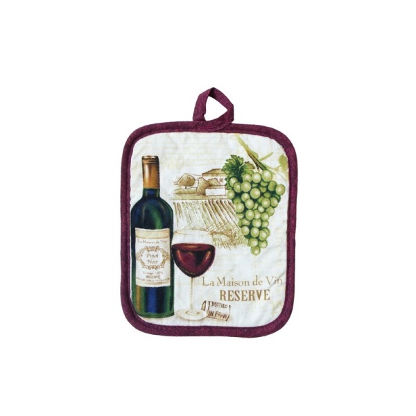 Прихват 20*17см. Бутылка вина