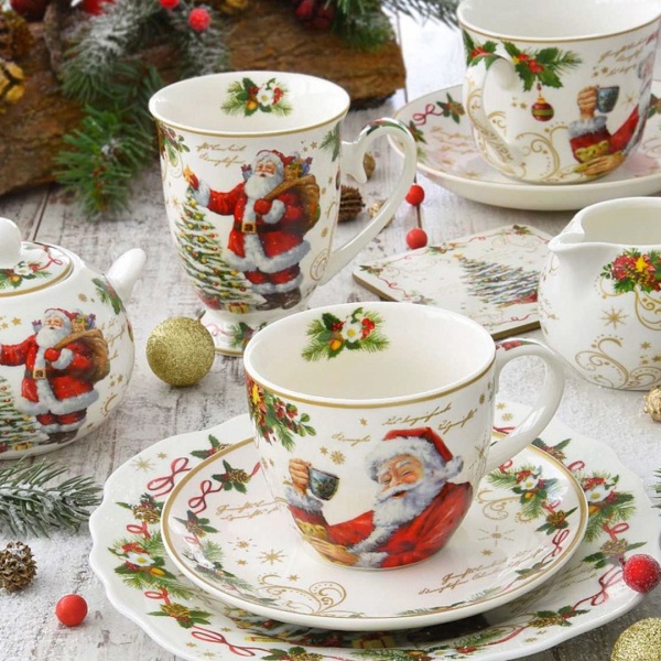 Чайная пара 0,4л. Магия Рождества