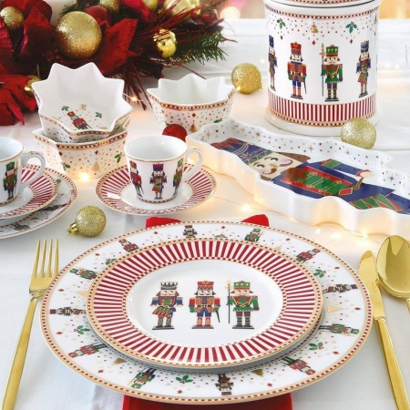 Тарелка 19см Щелкунчик