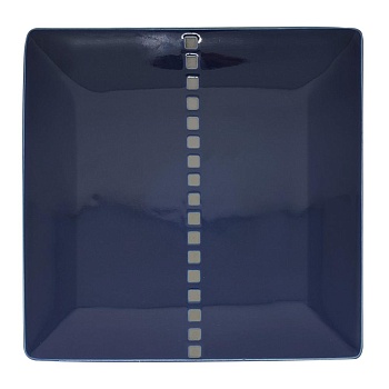 Тарелка квадратная 20см Viewpoint navy