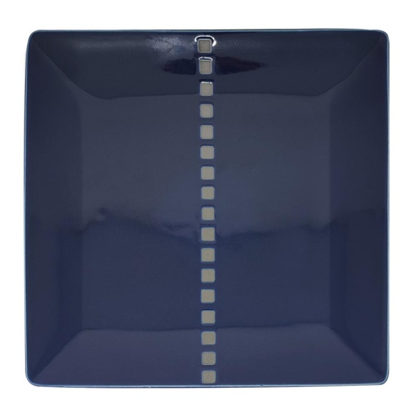 Тарелка квадратная 20см Viewpoint navy