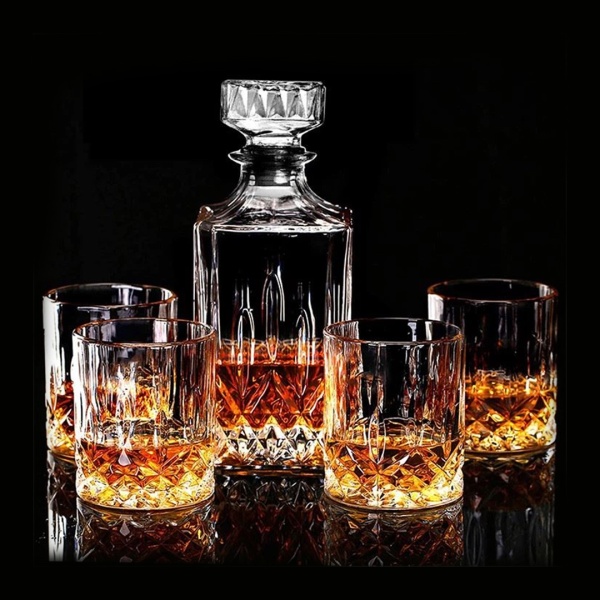 Набор 5 предметов графин 710мл+стаканы 210мл. стекло