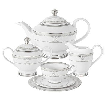 Сервиз чайный 21 предмет 6 персон Корона