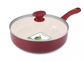 Сотейник с крышкой 24см. Velvet Burgundy