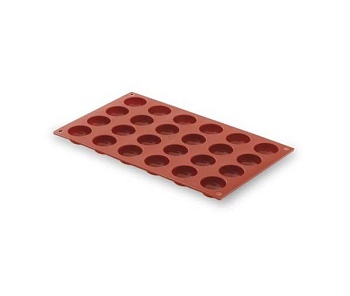 Форма для выпечки силикон. 24 ячеек полусфера L