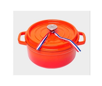 Кокот оранжевый 22см. 2,6л.