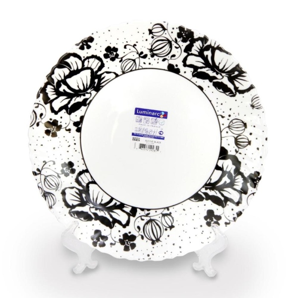 Тарелка Alcove Black 24см